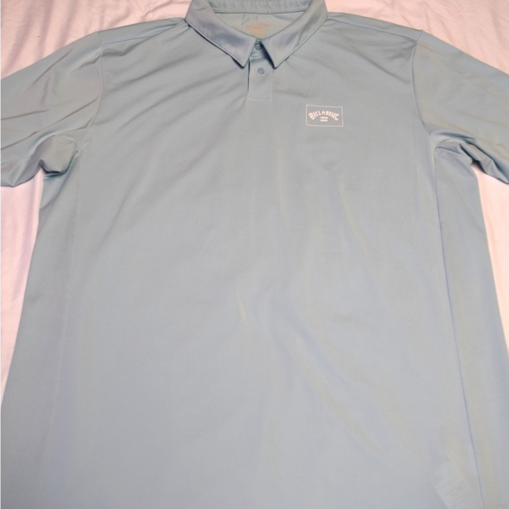 Billabong Men's Light Blue Polo